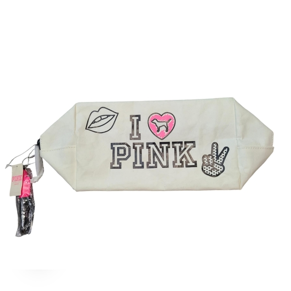 NEW VICTORIA'S SECRET PINK cosmetic bag customizable - Picture 4 of 9